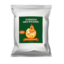 Load image into Gallery viewer, LuckyQworms 5lbs Mealworms, Freeze Dried Mealworms for Birds Chickens Fish