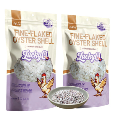Fine-Flaked Oyster Shell for Laying Hens