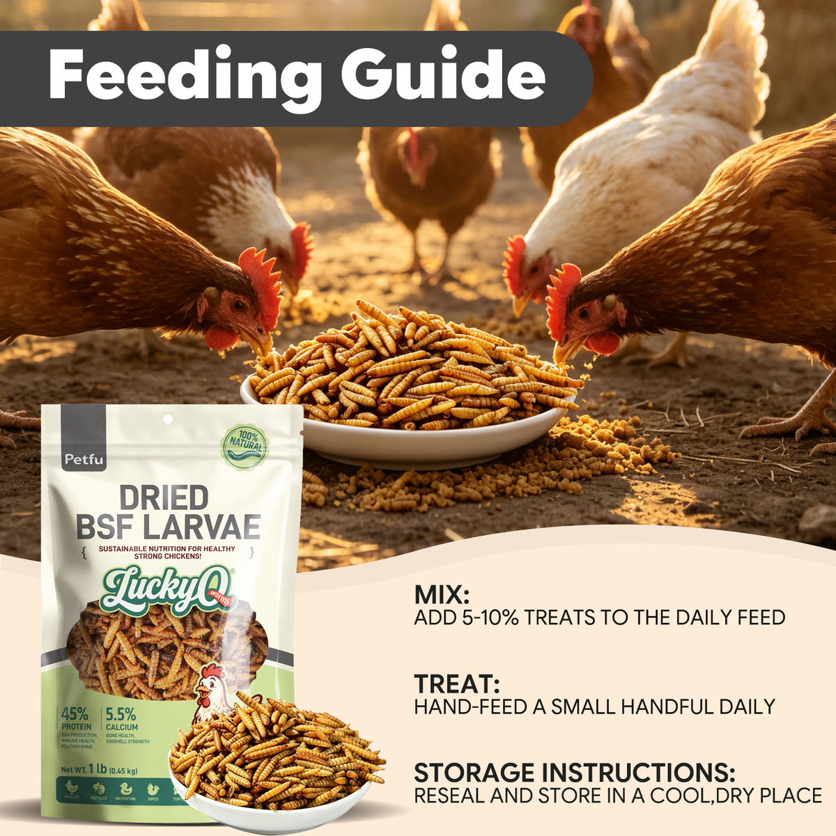  Black Soldier Fly Larvae feeding guide