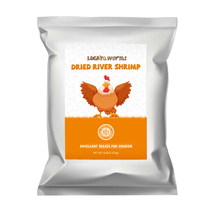 Load image into Gallery viewer, LuckyQworms 5lbs River Shrimp High-Protein Freeze Dried River Shrimp for Chickens Hens Ducks Wild Birds Turtles
