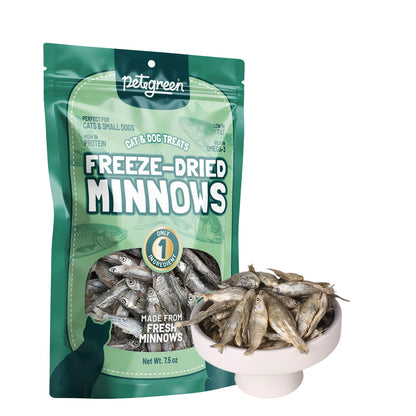Freeze‑Dried Minnows for Cats & Small Dogs