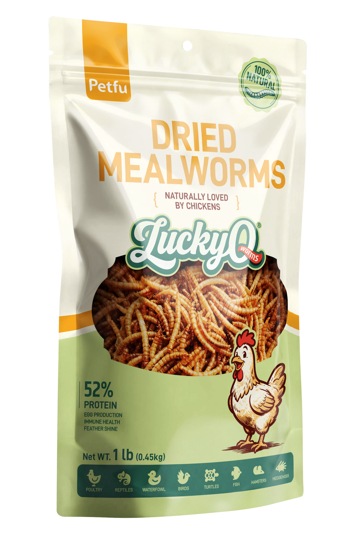 Dried Mealworms for Chickens & Birds