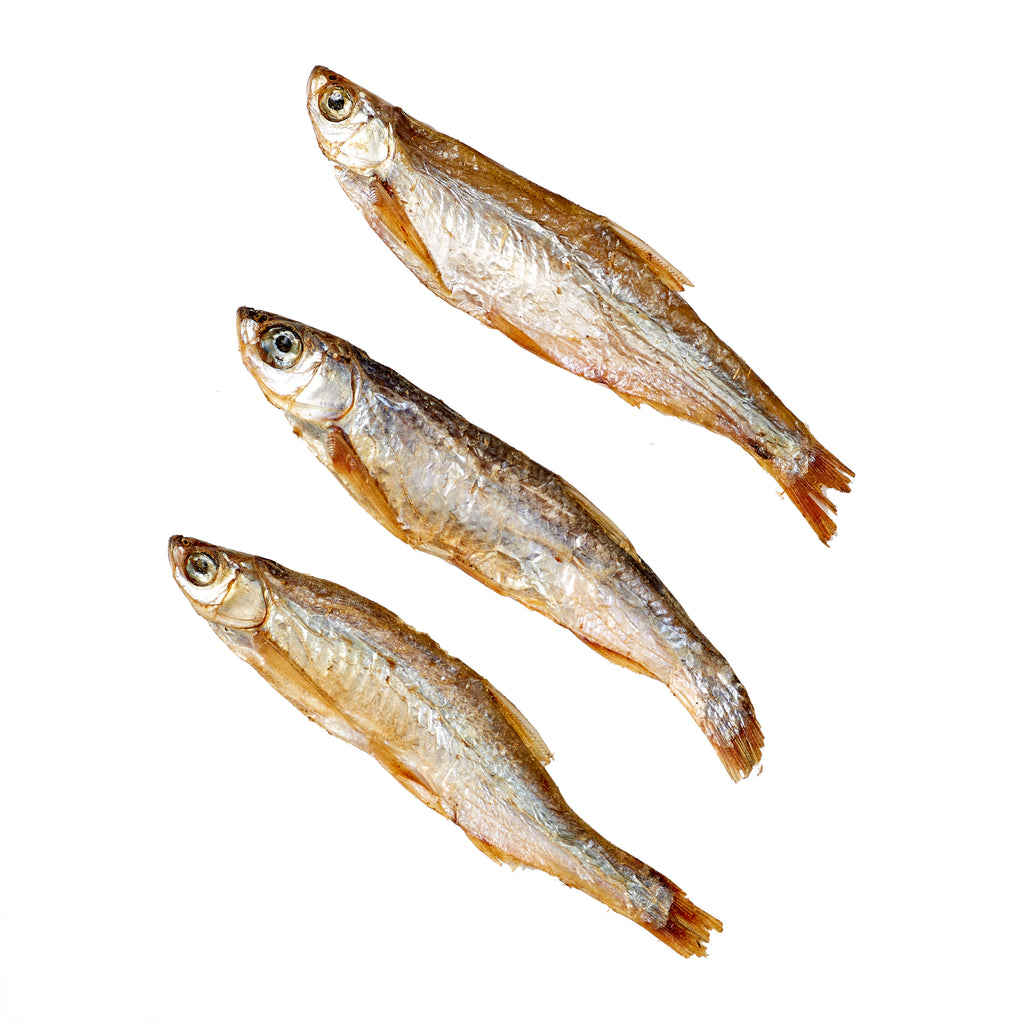 LuckyQworms Dried Freshwater Fish 1 lb for Cats, Chickens, Wild Birds, Hedgehogs, Reptiles, Lizards, Bearded Dragons, Fish, Turtles High Protein Natural Insect Food Resealable Bag