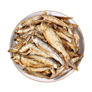 LuckyQworms Dried Freshwater Fish 1 lb for Cats, Chickens, Wild Birds, Hedgehogs, Reptiles, Lizards, Bearded Dragons, Fish, Turtles High Protein Natural Insect Food Resealable Bag