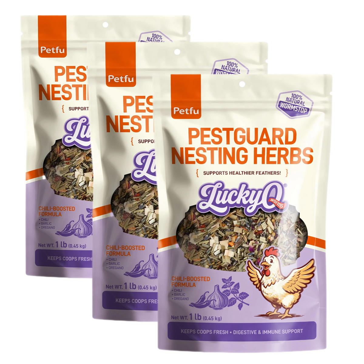 3lb PestGuard Nesting Herbs for Chickens&Poultry