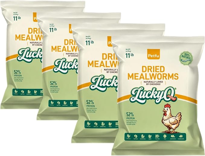 Dried Mealworms for Chickens & Birds