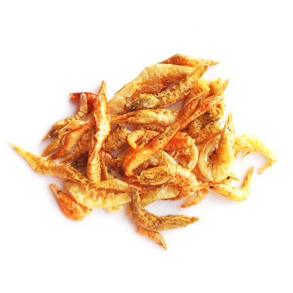 LuckyQworms 5lbs River Shrimp High-Protein Freeze Dried River Shrimp for Chickens Hens Ducks Wild Birds Turtles