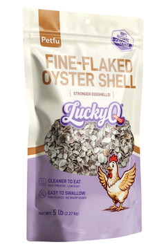 PETFU fine-flaked oyster shell calcium supplement package for laying hens